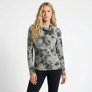 Indyeva Fusta Gray Long Sleeve Hooded Hiking Shirt Small NWT Lyocell Drirelease